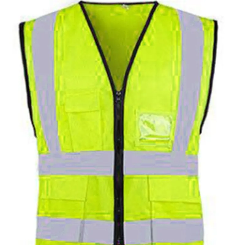 High Visibility Reflective Vest Working Clothes Motorcycle Cycling Sports Outdoor Reflective Safety Clothing Jacket