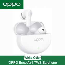 OPPO Enco Air4 True Wireless Earbuds with Advanced Bluetooth and Active Noise Cancellation (OPPO Air4 White)