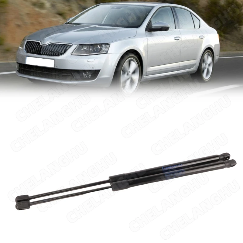 2Pcs Car-Styling Tailgate Gas Spring Struts Boot Shock Lifter For Skoda Octavia 5E A7 MK3 2013-2015