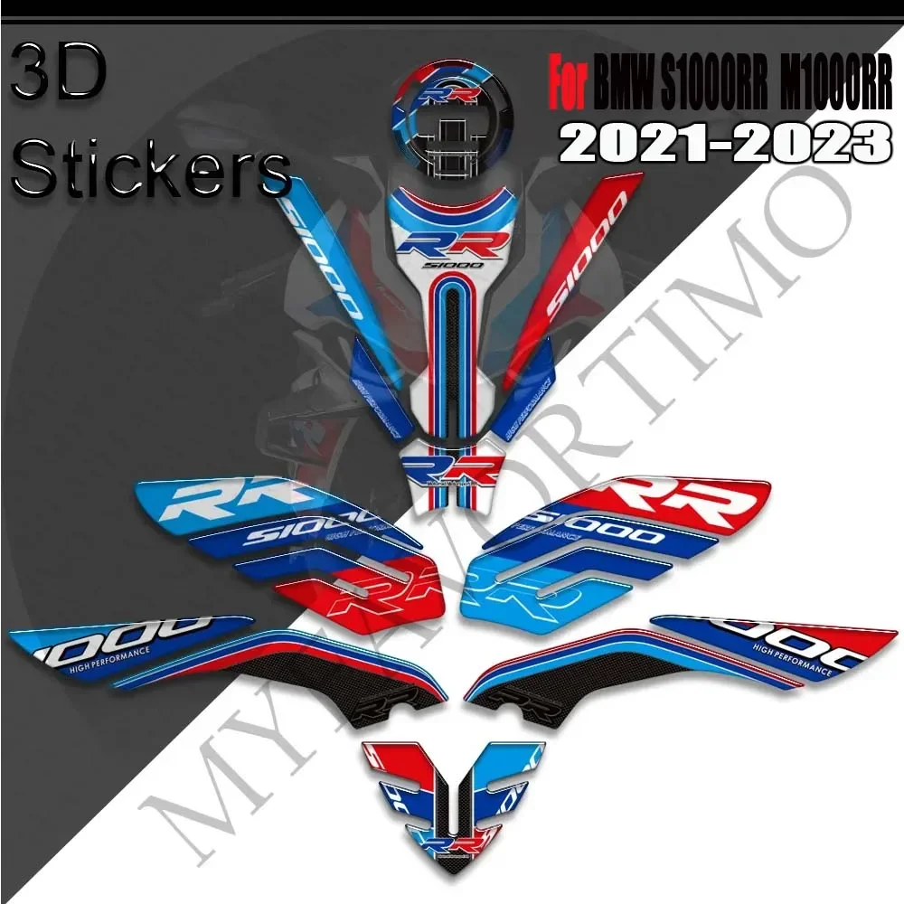 

2023 для BMW S1000RR S1000 RR S1000 M M1000RR мотоцикл новый протектор бак наколенник боковые Захваты газ Топливо Масло комплект наклейки