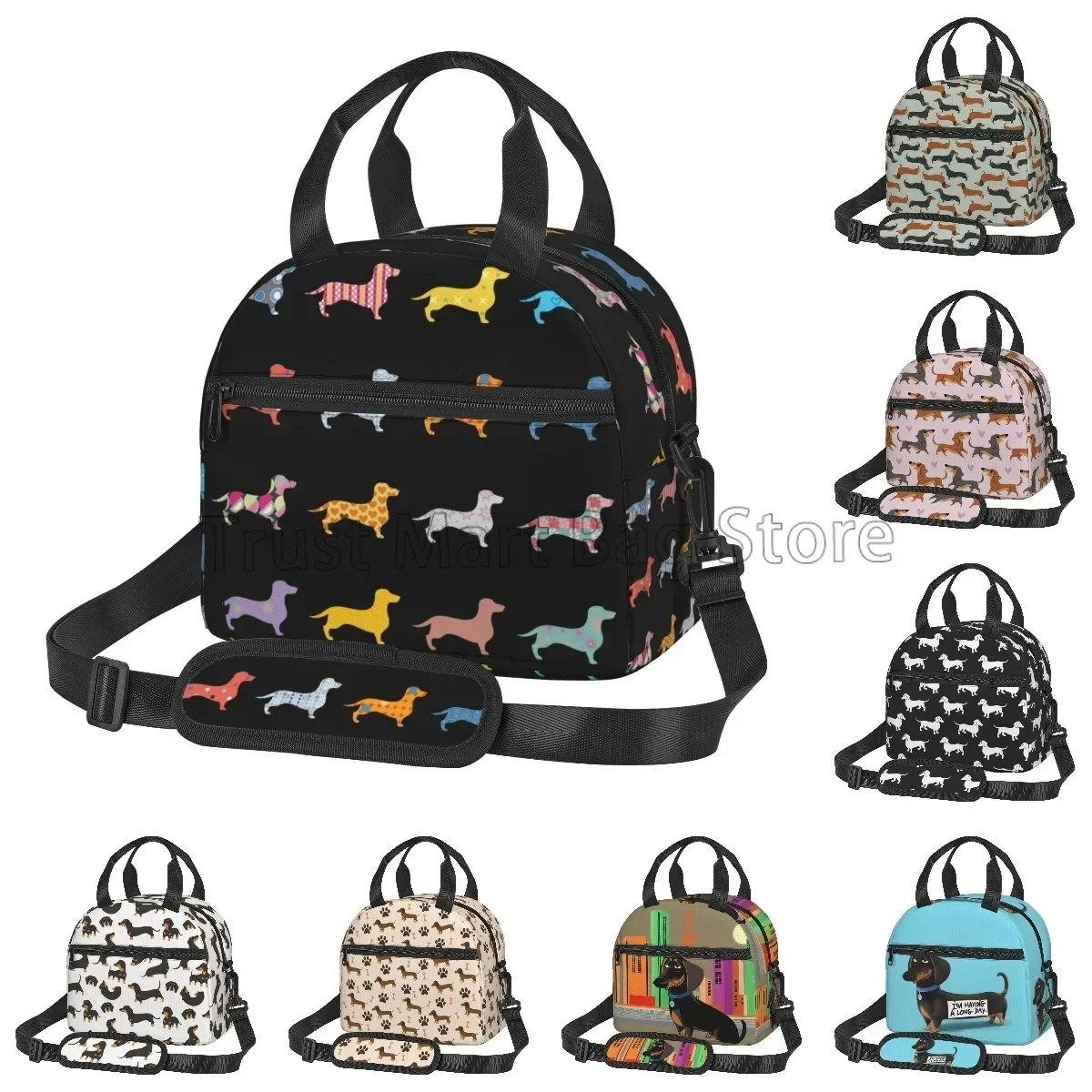 Dachshund Lunch Tote