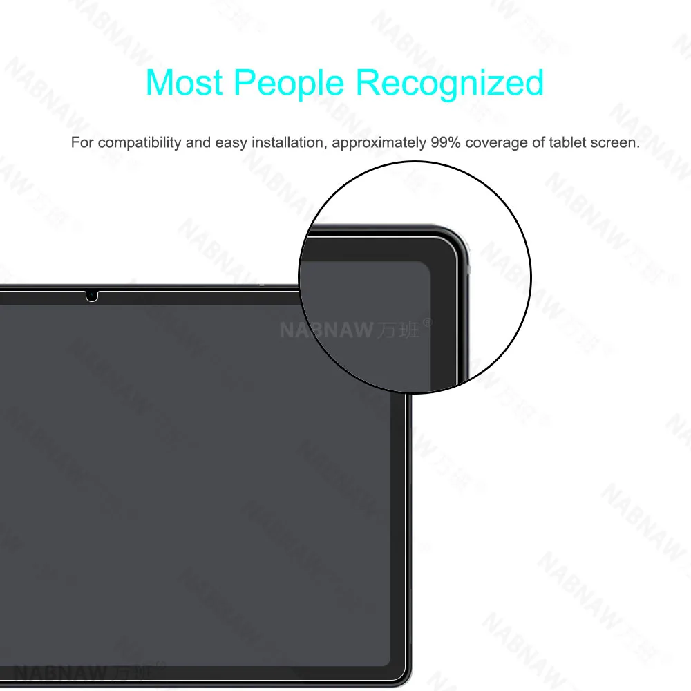 2 Pieces HD Scratch Proof Screen Protector Tempered Glass For OUKITEL OT6 10.1-inch Tablet Oil-coating Protective Film 4