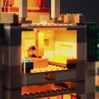 Lazishi LED light 21250 set is suitable for The Iron Golem Fortress building blocks (only including lighting accessories) 6