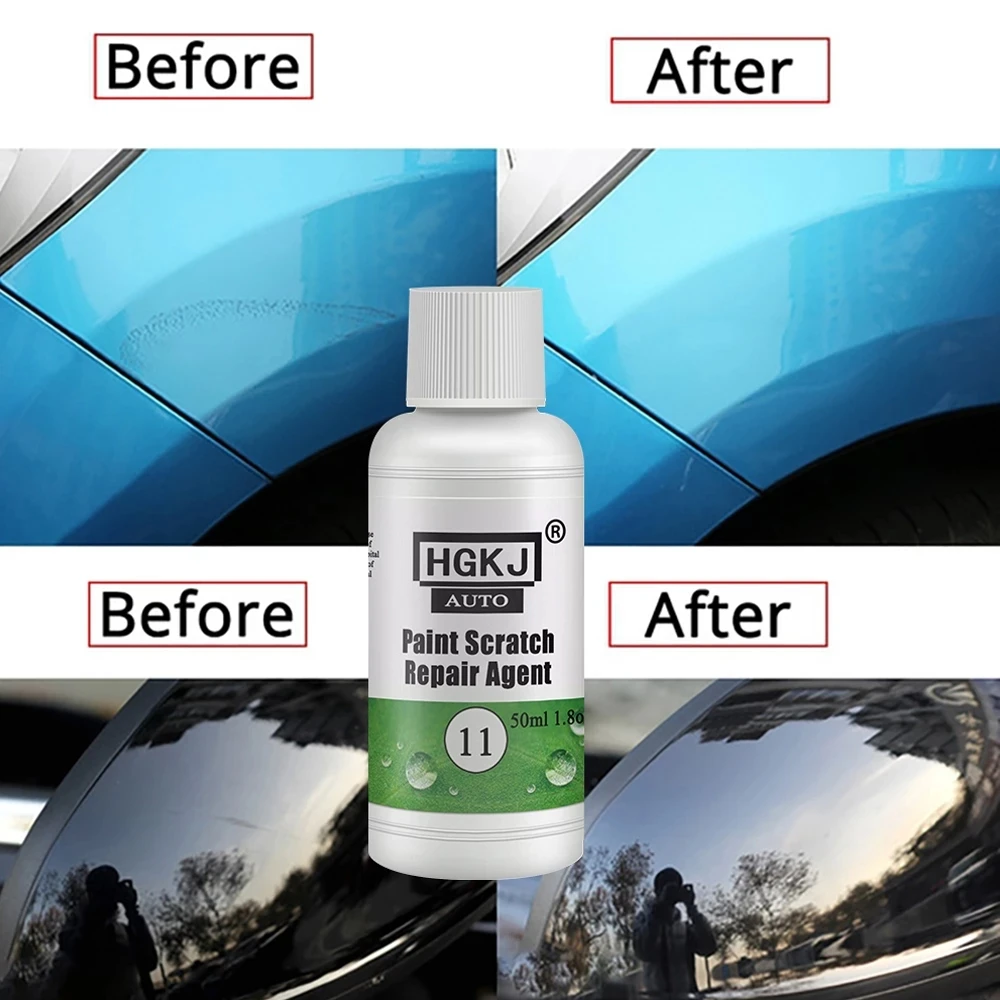 100ML Universal Car Coat Scratch Clear Repair Kit Wax Anti Scratch Cream Retreading Agent Auto Body Compound Polishing