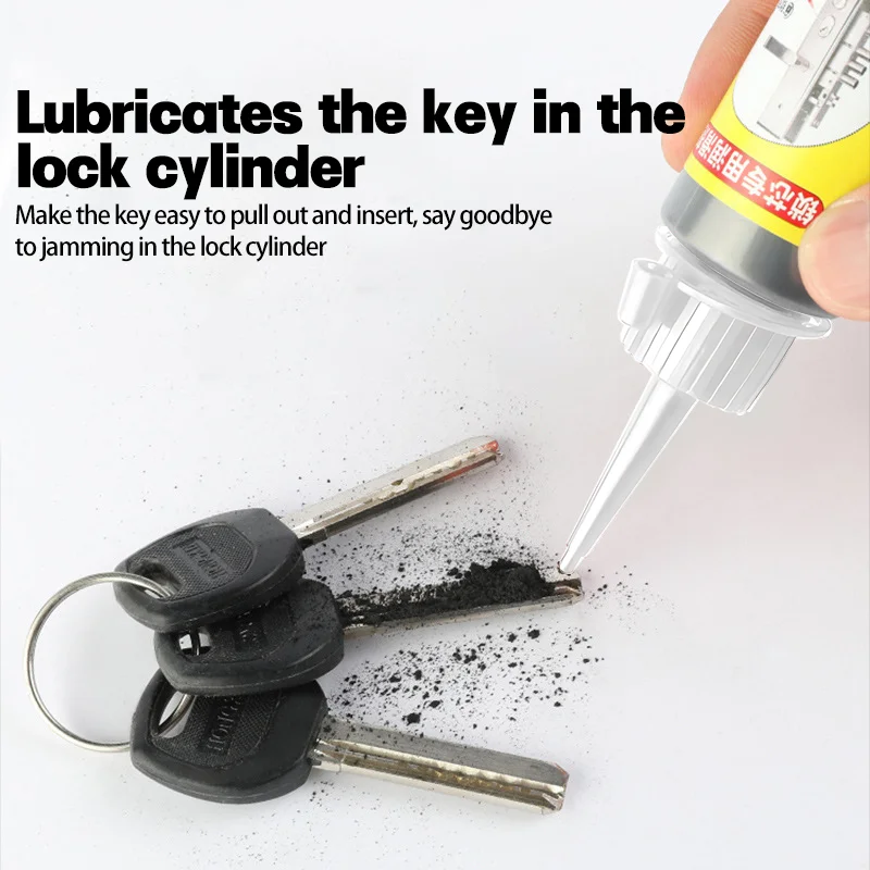 graphite powder lubricant 60ml for Lock Hole Lock Cylinder Doors and Windows Portal Chain