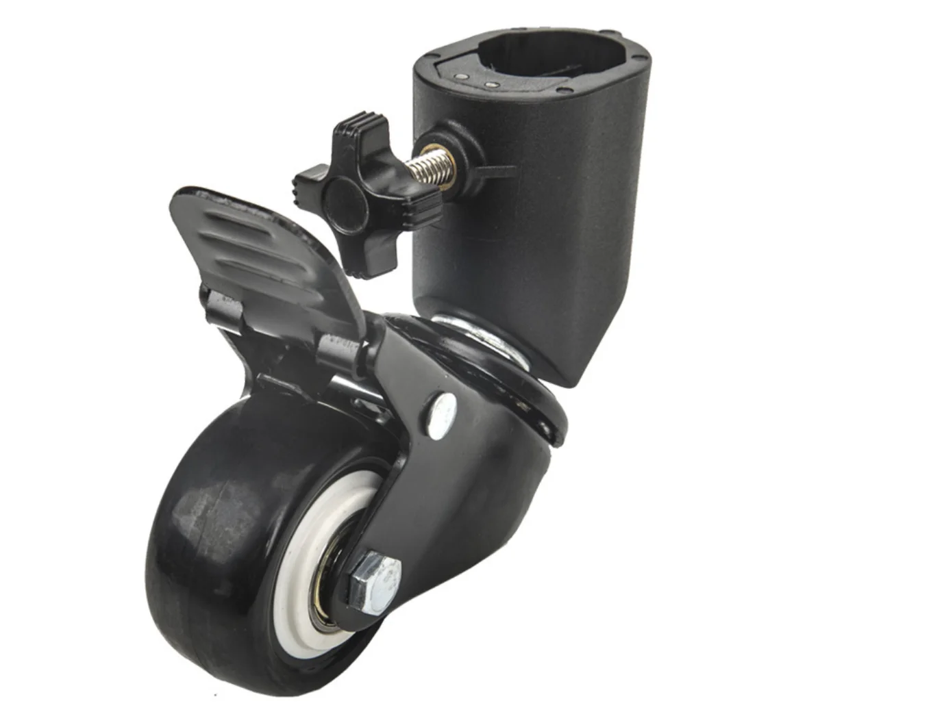 3Pcs C-Stand Swivel Caster Wheel Set 25MM Diameter For Photography Century Foldable Light Stand Tripod Magic Leg light stand tripod