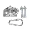 Rotating Stainless Steel Roof Swing Hook Fixed Buckle Hammock Yoga Sandbag Thickened Sturdy Durable Strong Load-bearing Capacity 6