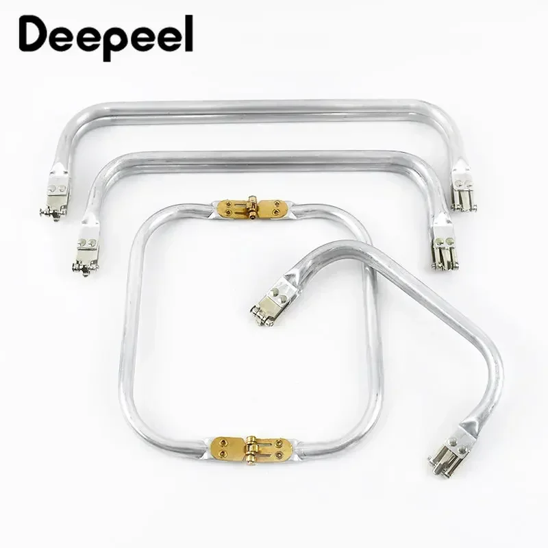 Фото Deepeel 15-30 см металлическая внутренняя поцелуйная застежка рамка для кошелька прямоугольная Зажимная пряжка для сумок ручной работы аксессуары для сумок №2