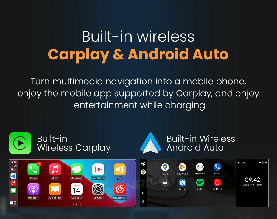 Android 14 Auto-Multimedia-Player für Mercedes E-Klasse W212 2009-2016 Kabelloses CarPlay Android Auto GPS DSP 8-Kern-Stereo 4G WLAN – Detail 14