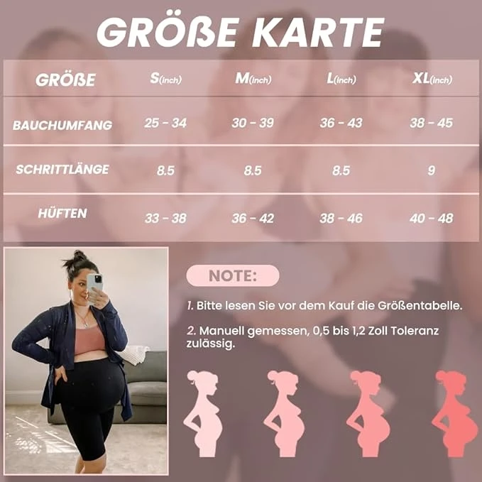 Maternity Quarter Pants Summer Comfort Safety Women's Leggings Maternity Yoga Belly Leggings Shorts Athleisure