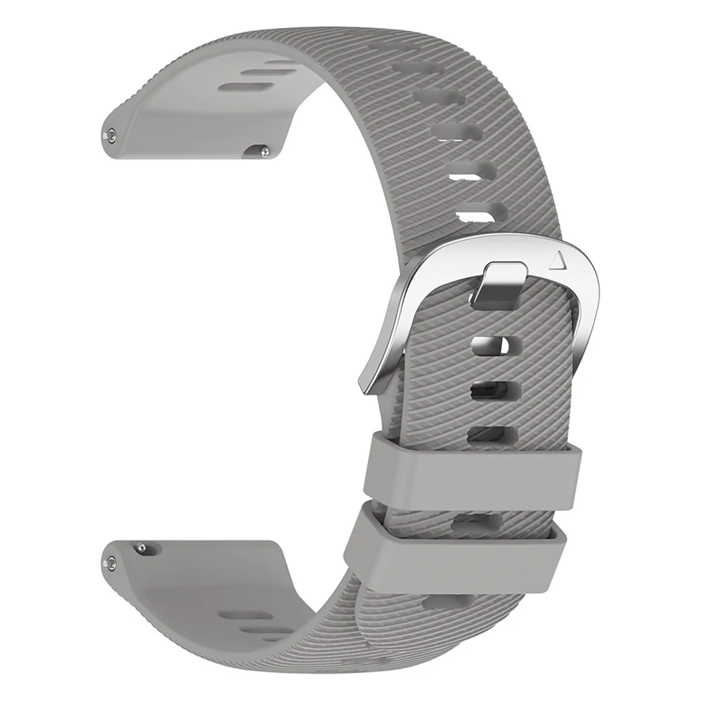 Enhanced Soft Rubber Sports Strap | Premium Replacement Bracelet, 20mm/22mm