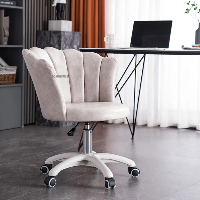 海外ファッション 家庭やオフィス用のモダンな生地の椅子 快適な書斎とオフィスチェア 回転式 背もたれ付き 公式サイト Jonwai Com