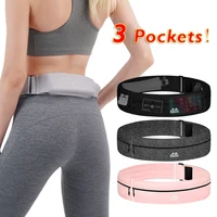 Invisible Sports Hydration Belt Bag Running Phone Belt Waist Pack With Water Bottle Holder for Men Women Cycling Hiking Walking 1