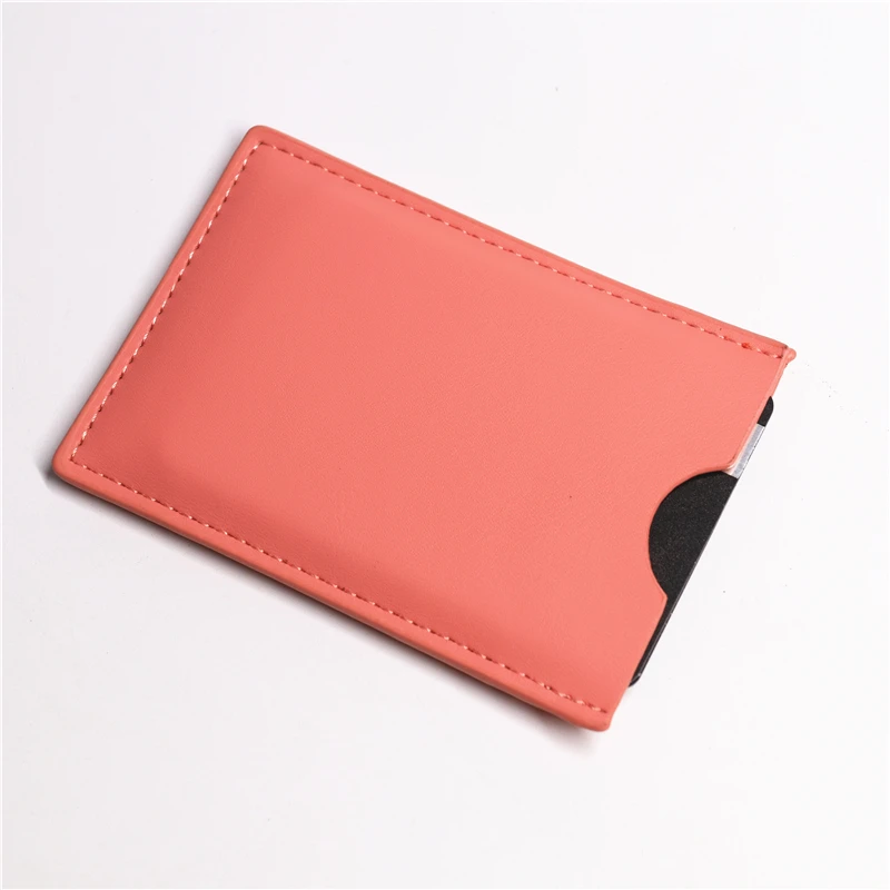 Hero Cartoon Cat PU Leather Slim Card Holder – Stylish ID Wallet