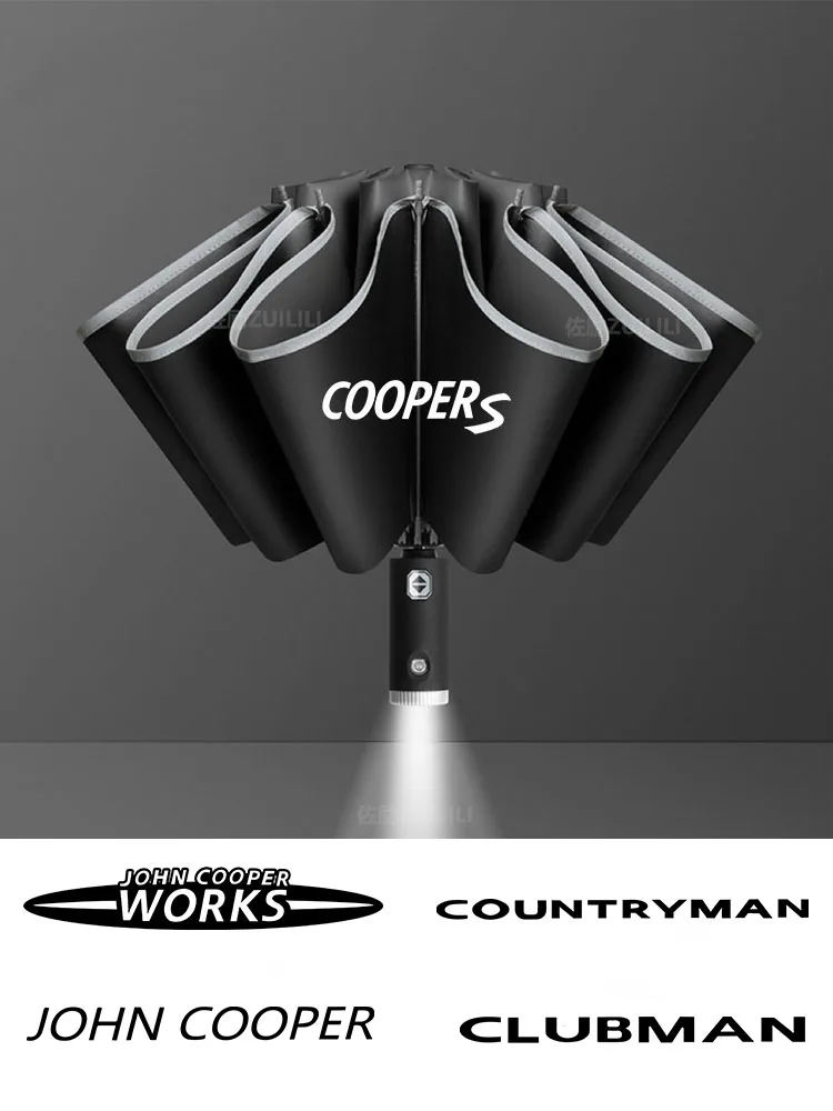 Car Automatic Folding Windproof Sunshade Umbrella For MINI Cooper S R50 R51 R52 R54 R55 R56 R57 R58 R60 R61 R62 F54 F55 F56 F57
