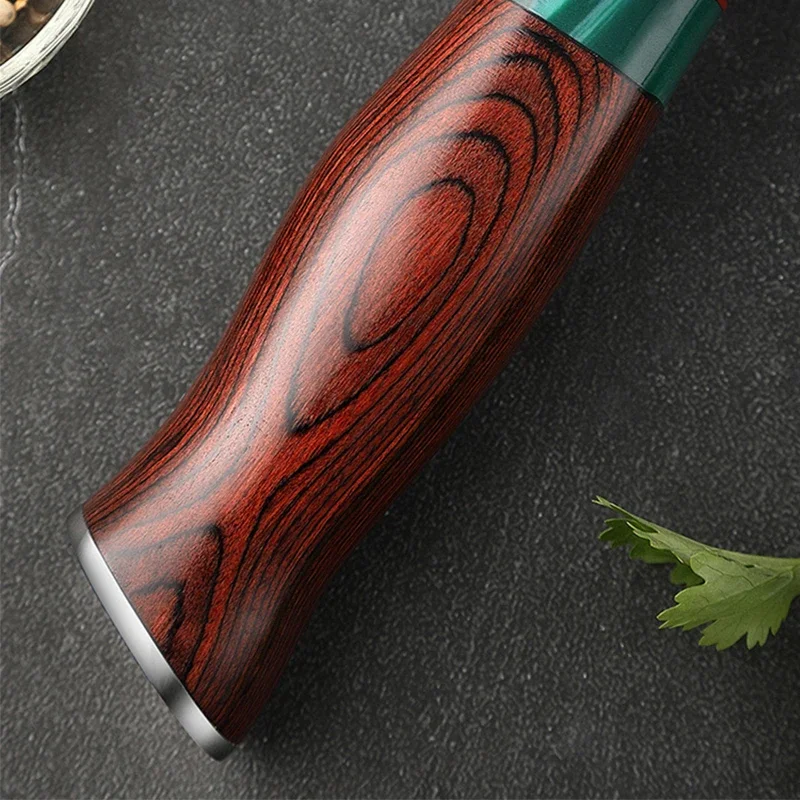Kitchen Chef Knife Damascus Steel Chopping Butcher Meat Cleaver Bone Utility Slicing Knives Fish Vegetable Cutting Knife