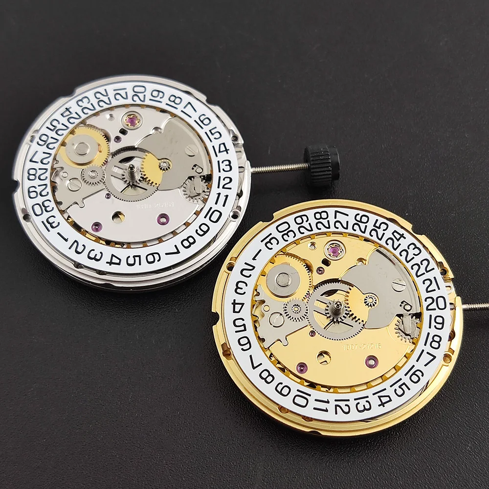 

High Accuracy PT5000 Automatic Mechanical Watch Movement 21600 Bph-28800 Bph Date Display Clone 2824 25 Jewels 25.6Mm Diameter