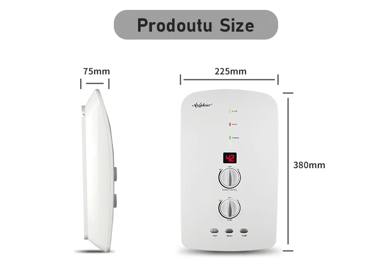 Home appliance parts electric geyser water heater capillary mechanical  thermostat built-in pump - AliExpress