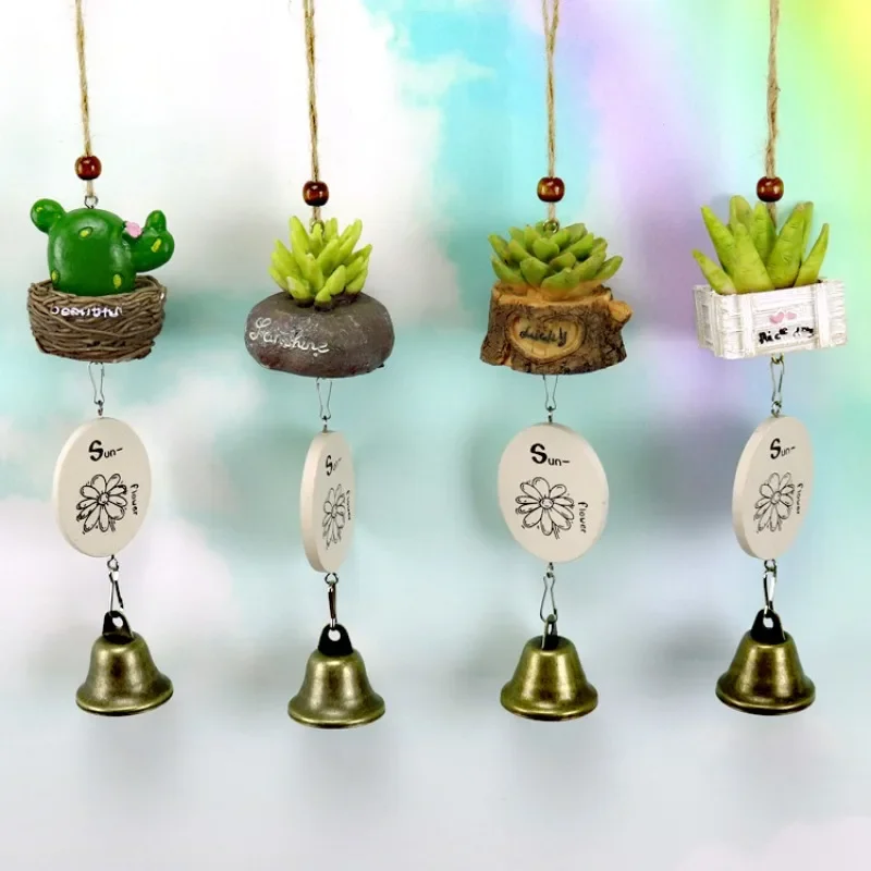 

Creative pot modeling wind chimes resin crafts