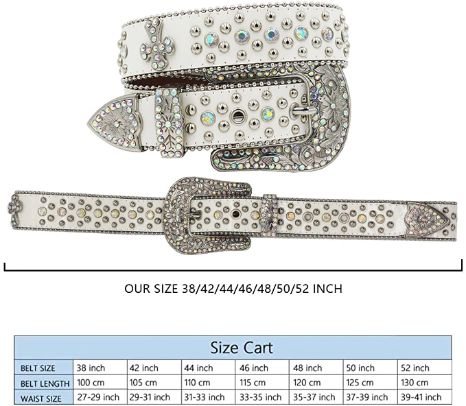 Shiny Diamond Designer BB Belt For Men And Women 2022 Simon