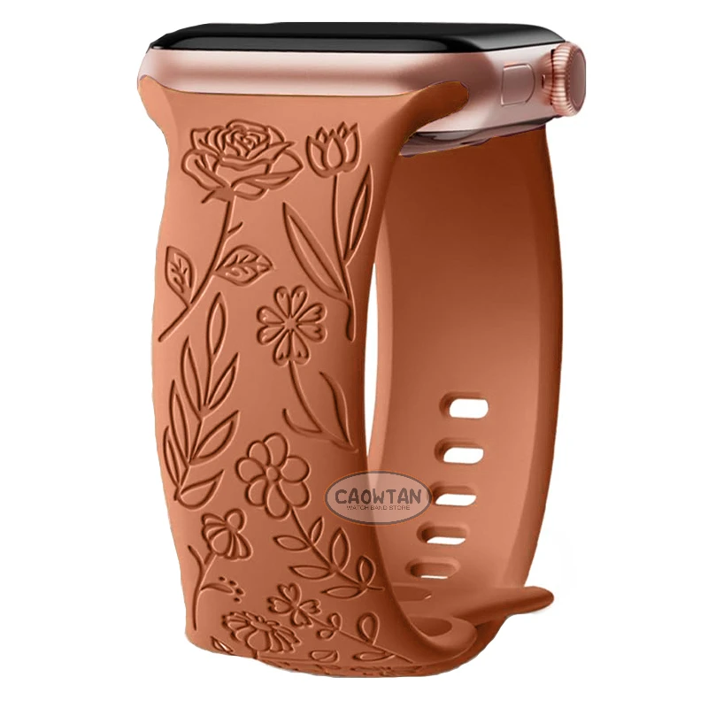 Engraved Silicone Strap