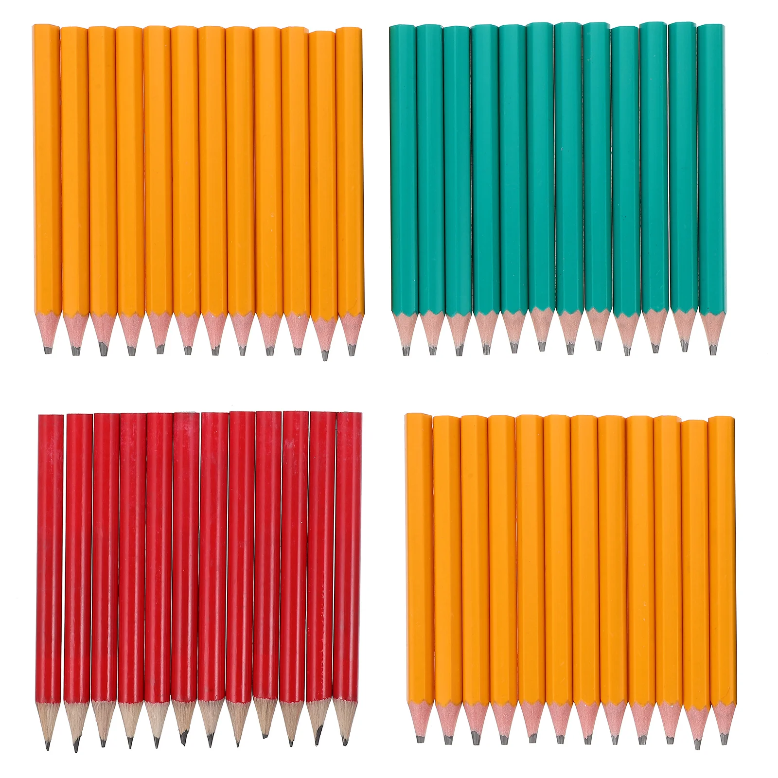 108 Pcs Short Bulk Colored Pencils Mini Pencils Natural Golf Pencils Kids  Plastic Half Pencils Toddler - AliExpress