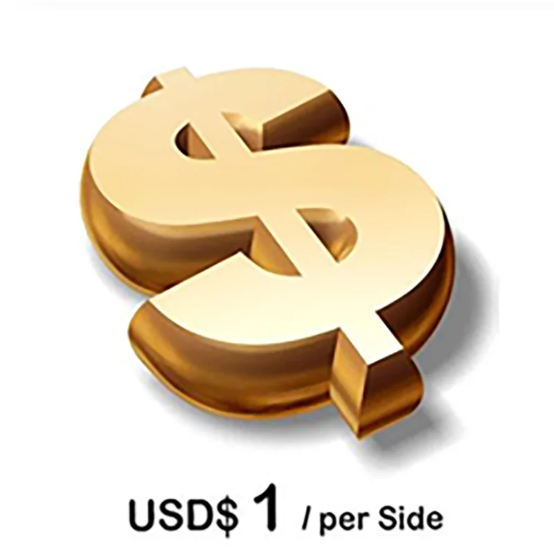 

WADBTY Used to supplement postage and reissue goods, please note when submitting an order