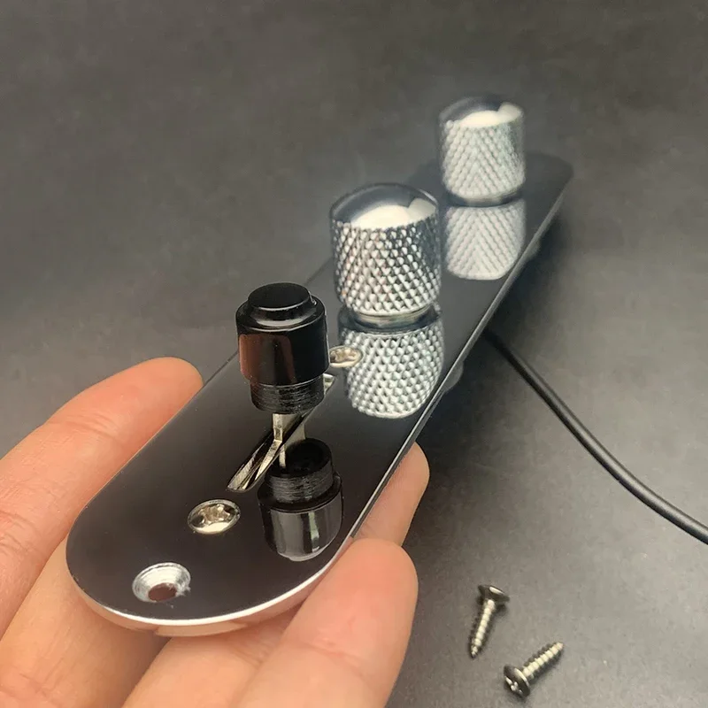 thumbnail image 2 of Alnicov 3-Way Prewired Control Plate For Telecaster Guitar - Loaded Harness With Knobs 2 of 13