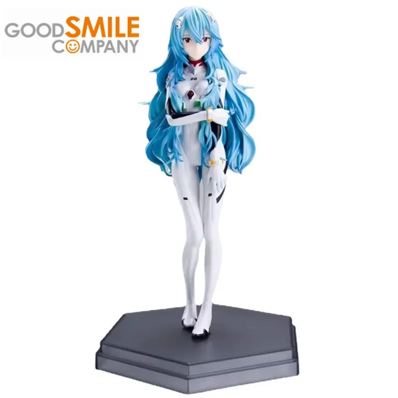 

Good Smile Genuine EVA Anime Figure POP UP PARADE Ayanami Rei Action Figure Toys For Boys Girls Kids Xmas Gift Collectible Model