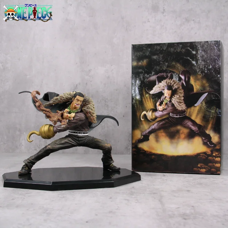 13Cm Anime One Piece Oka Shichibukai Sir Crocodile Action Figure Model Toy Pvc Desk Dolls Ornamenti Giocattoli Regalo