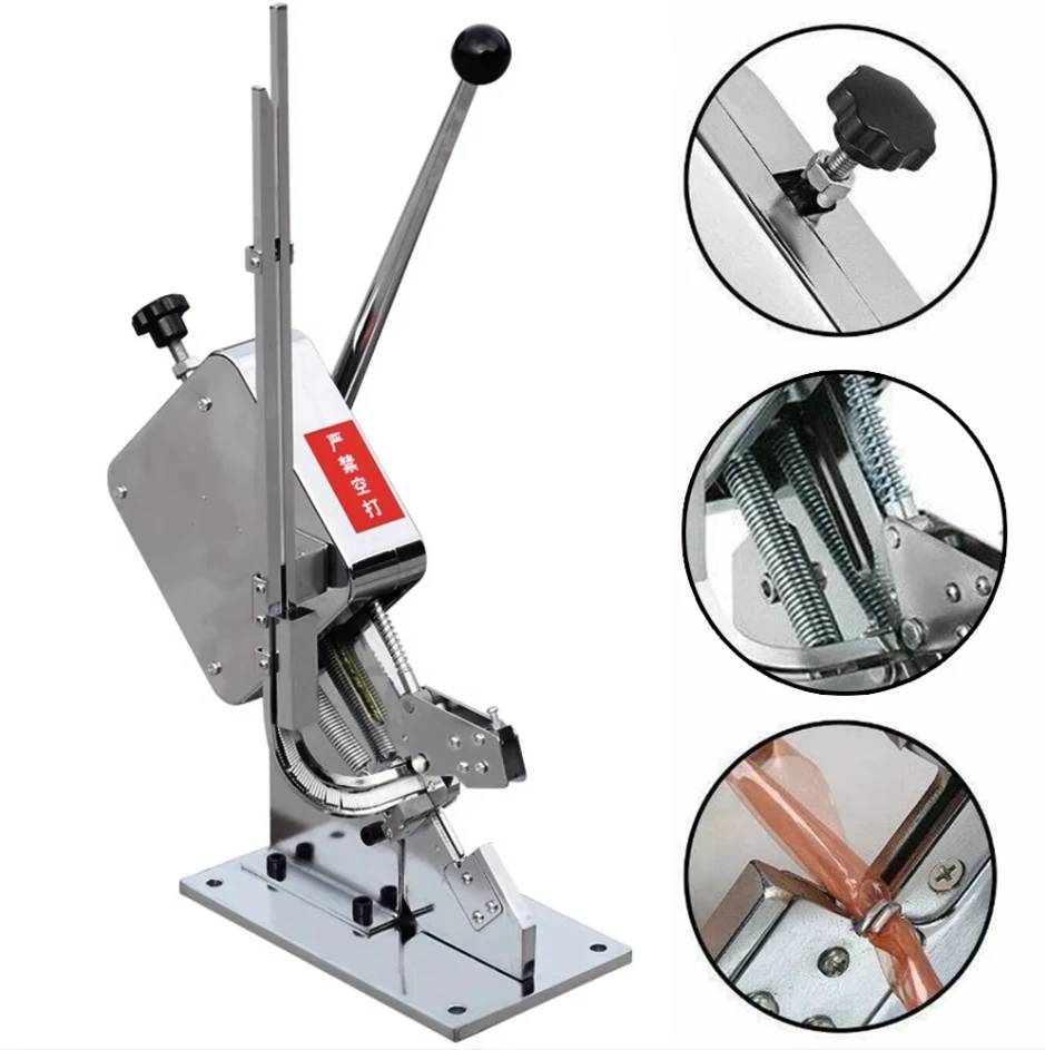 Professional U-Shape Sausage Button Ham Sealing Manual Sausage Casing Clipper Clipping Machine