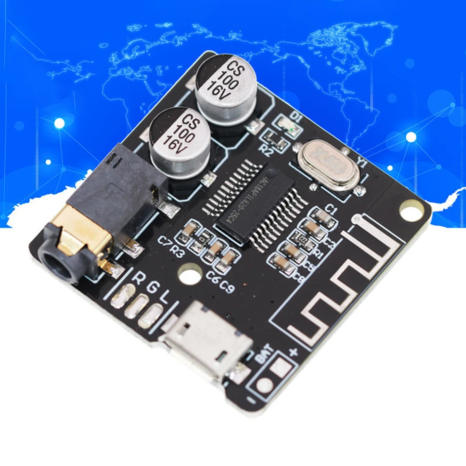 Bluetooth 5.0 Dual Channel Audio Receiver Module