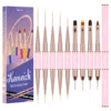Kolinsky Sable Finest Premium Nail Art Long Striper Liner Brush with Wooden Handle Acrylic Nails Tool 1