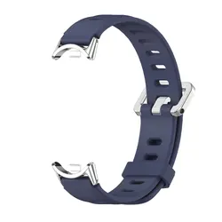 Versatile Fitness Band Replacement Strap for Mi Band 8 (Hole Navy Blue)