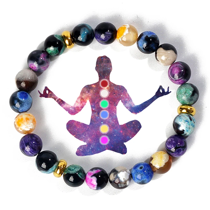 Bracciale Chakra Bead Da Donna - 7 Chakra Guarigione Italia - Foto 2