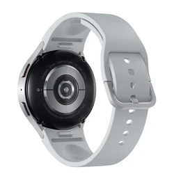 Premium 20mm Sport Silicone Watch Band - Versatile and Durable Bracelet Strap - Watch 6 classic 43mm (Galactic silver)
