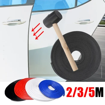 Car Door Anti Collision Strip with Steel Disc car accessories cb5feb1b7314637725a2e7: Black-2M|Black-3M-Tool|Black-5M|Red-2M|Red-5M|White-2M|White-5M