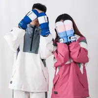 Winter Warm Ski Gloves Cycling Mittens Winter Warm Ski Gloves Waterproof Snowboard Female Glove Mountain Women Man Mittens