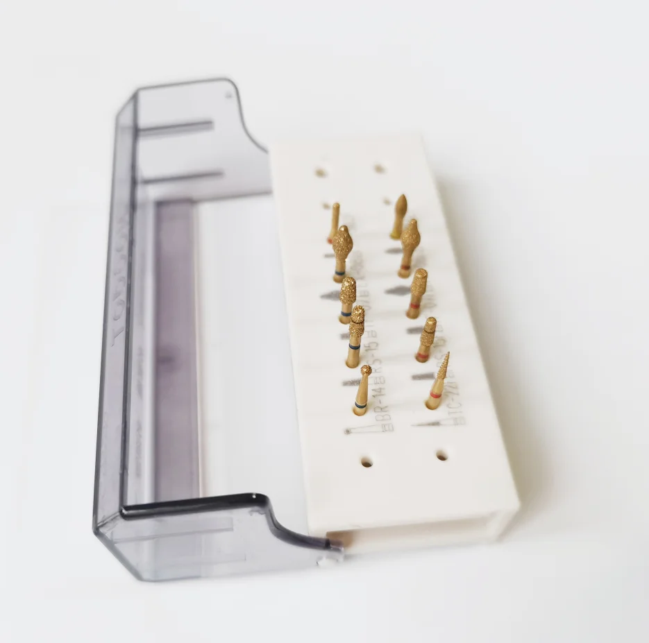 10pz Kit Borse Preparazione Dentale Borse Fg Per Intarsio E Onlay - Foto 8