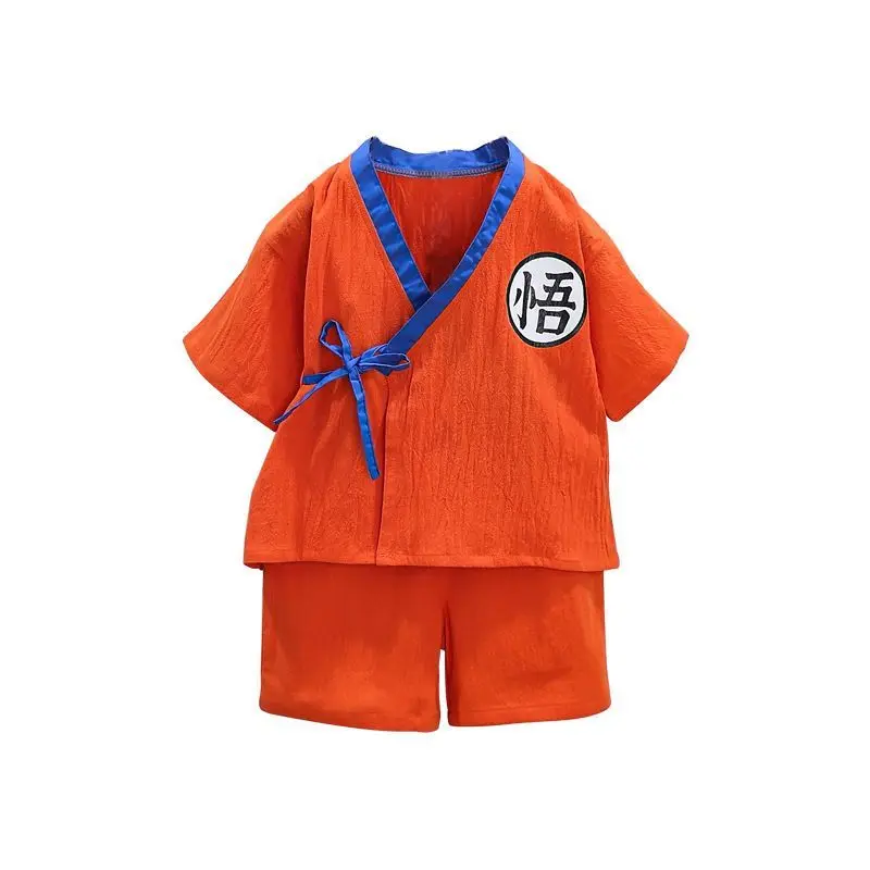 Dragon Ball anime Goku boy and girl children's home clothing