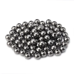 Bulk Set of Gold Round CCB Ball Beads for DIY Crafts and Handmade Decorations (Black)
