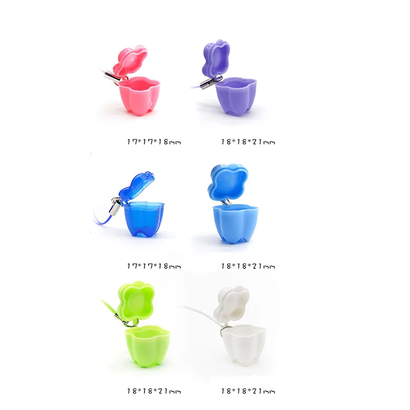 Description Picture 2 of itemMini Baby Teeth Box With Rope Milk Tooth Container Children Baby Organizer Save Plastic Storage Boxes For Boy Girl