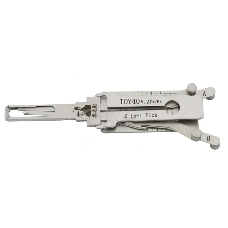 Auto Lock Pick, SIP22 LiShi 2-in-1 Lock Pick en Decoder voor Autosleutellezer, Professionele Slotenmaker Gereedschap