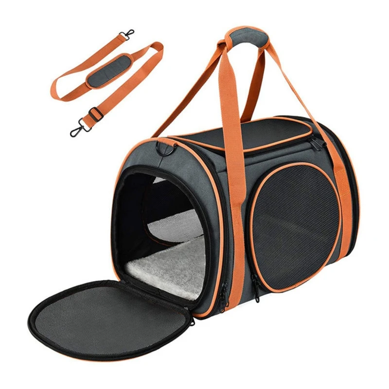 New Pet Portable Four-Sided Air Travel Case