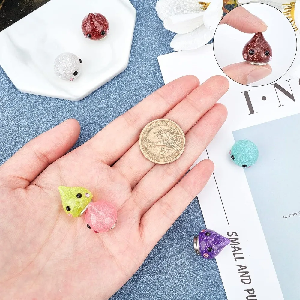1 Set Diamond Magnet Cover Painting Magnetic Locator Stitch Glitter Art Magnet Cover Minders for DIY Diamond Drawing Accessories