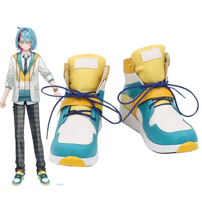 

Nijisanji Kyo Kaneko Cosplay Shoes ILUNA Vtuber Ankle Boots Virtual Youtuber Anime Shoes