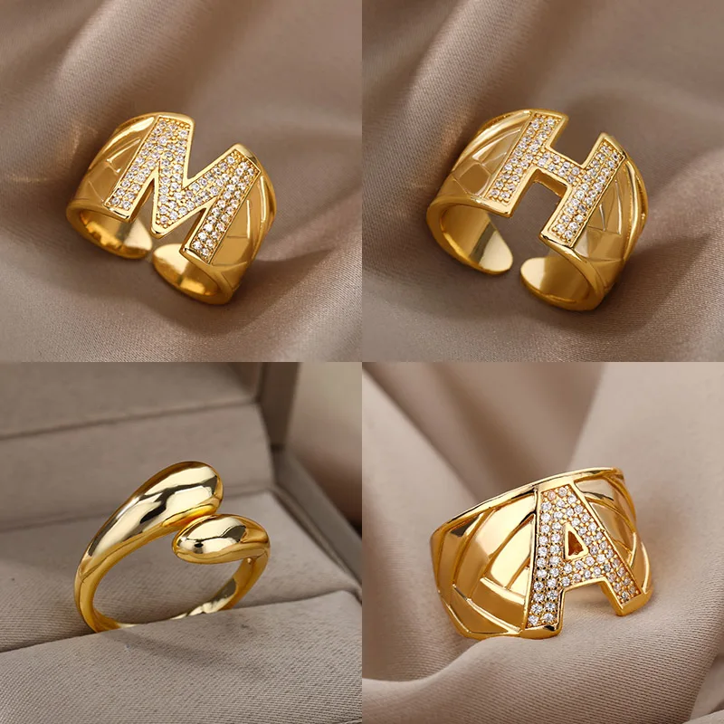 Anello Con Sigillo In Oro Personalizzato: Iniziale - Foto 7