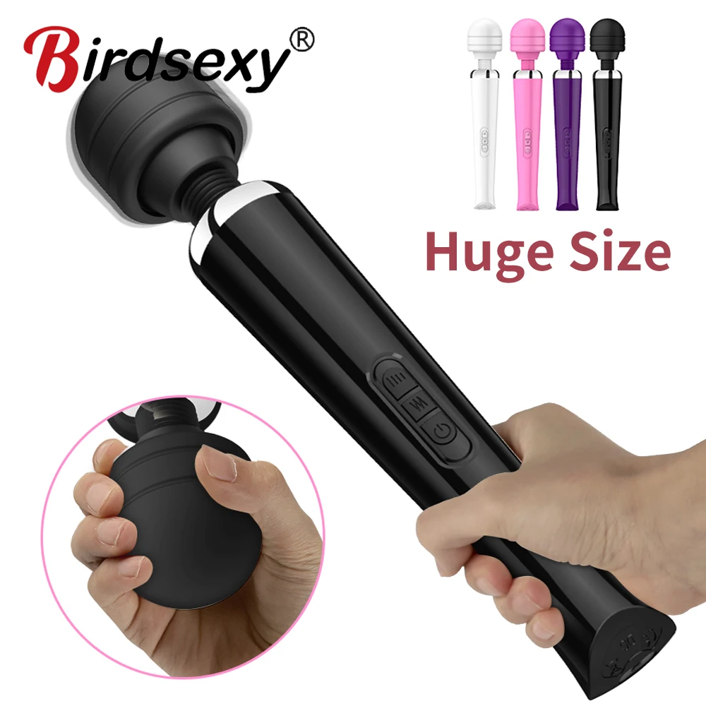 Riesige Zauberstab Vibratoren für Frauen, USB-Ladung Big Av Stick weibliche G-Punkt Massage gerät Klitoris Stimulator Erwachsenen Sexspielzeug für Frauen 1