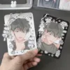 New Arrival Kawaii Black White Cute Animal Acrylic Card Sleeve 3 Inch Kpop Photocard Holder Credit Id Bank Card Photo Display 1