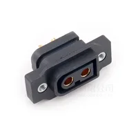 ปลั๊กตัวผู้และตัวเมียคงที่ XT60NE-F เครื่องบินรุ่นกระแสสูงชุบทอง ESC ขั้วต่อปลั๊กไฟชาร์จ 5